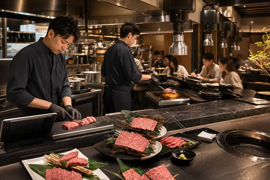 買収対象として評価される焼肉店の運営現場